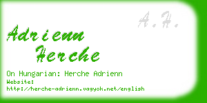 adrienn herche business card